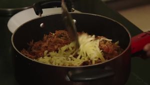 Crispy Fried Chicken with Indian-Spiced Rice & Beans