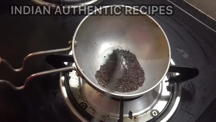 Mix well and cook for about half an hour, stirring occasionally, until the Pirandai is well coated and slightly softened.