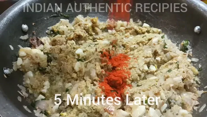 Add other vegetables (optional) and cook further until all ingredients are well combined. (This step is implied, exact timing not available in transcript)