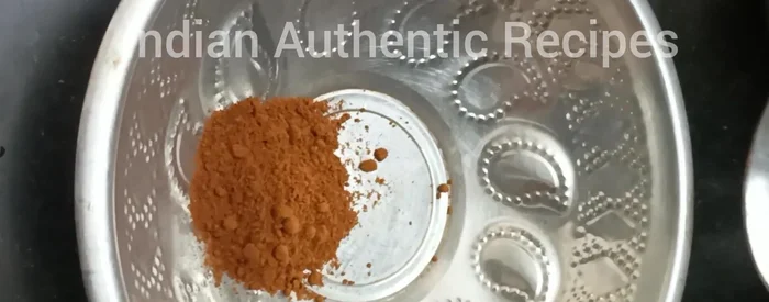 Mix gram flour, corn flour, lemon juice, and other spices to make a paste.