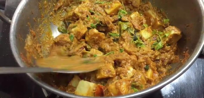 Add paneer (No specific amount mentioned).
