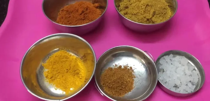 Add chili powder. (Quantity not specified)