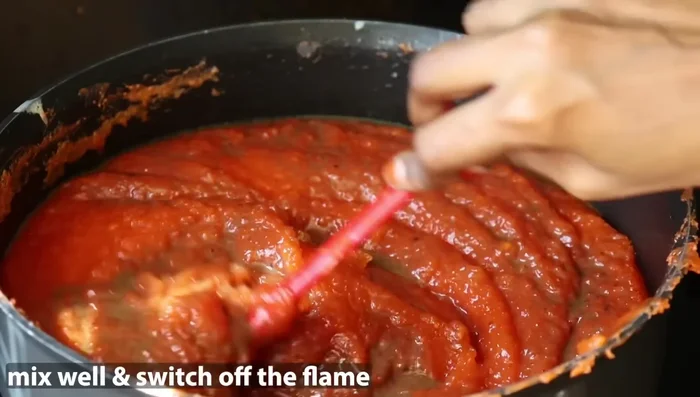 Stir until desired consistency is reached