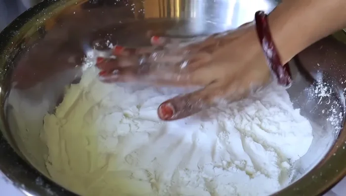 Flatten each ball slightly using your hands or a spatula.