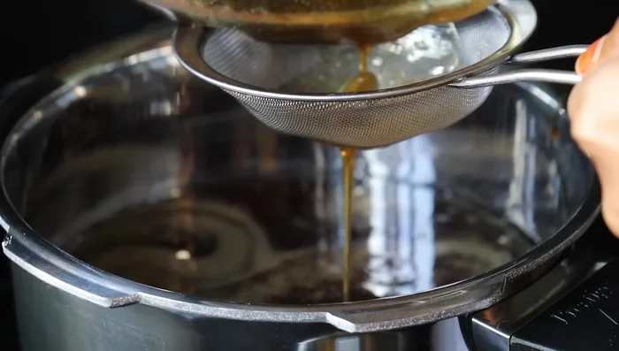 Serve and enjoy your delicious homemade Adhirasam!