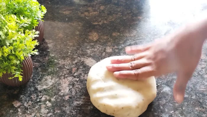 Roll out the dough to a moderate thickness (not too thin, not too thick).