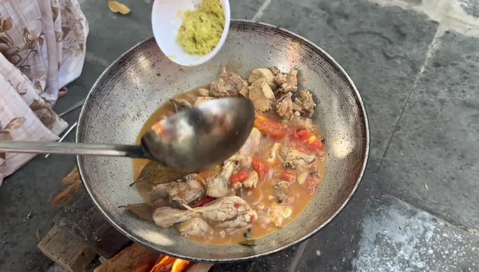 Add ginger-garlic paste, salt to taste, red chili powder, turmeric powder, cumin, and garam masala.