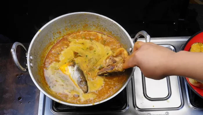 Prepare the noodles (cooking method not explicitly detailed in the transcript).