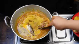 Spicy Fish Curry Biryani & Noodles Recipe: Mukbang Style