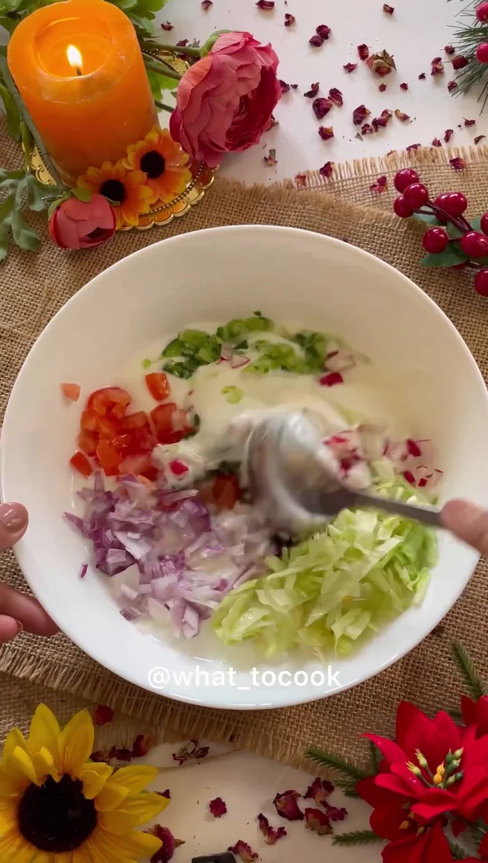 Add mint, if desired.