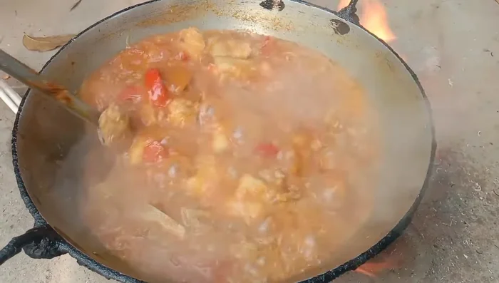 Lift the lid and shake the pan occasionally to ensure even cooking.