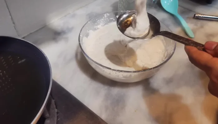 Heat oil in a frying pan to medium heat. (Too hot, they burn; too cold, they absorb too much oil)