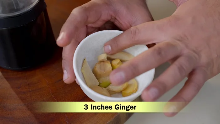 Add a paste of garlic, ginger, coriander leaves, and green chilies (160.319). Cook for 5 minutes, stirring occasionally (215.519).