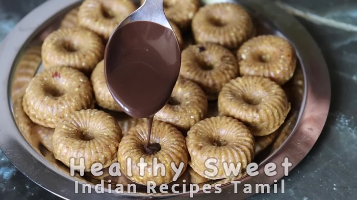 Gather ingredients: Pottkadalai, sugar, milk, ghee/butter, and cardamom powder.