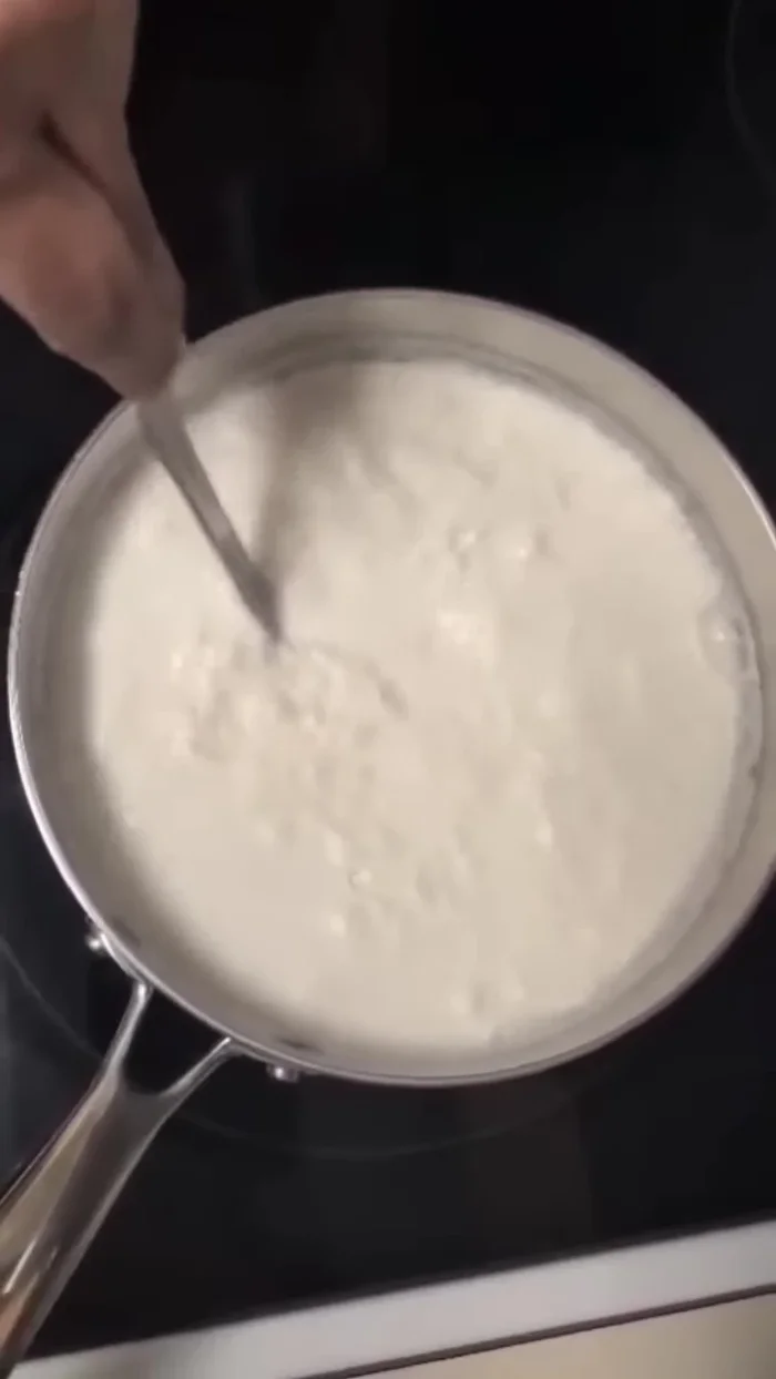 Cook for 5-10 minutes, until the milk separates and the paneer forms.