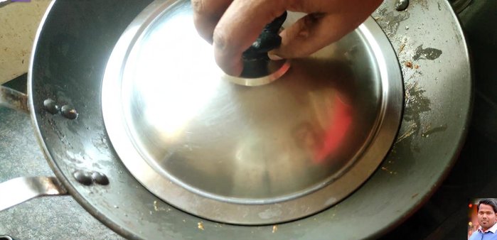 Cover and cook on low flame for 3-4 minutes. Stir occasionally. Avoid overcooking as mustard can become bitter.