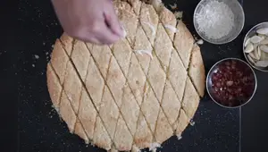 Thali Sweet Recipe: Easy East Indian Coconut & Rose Cake
