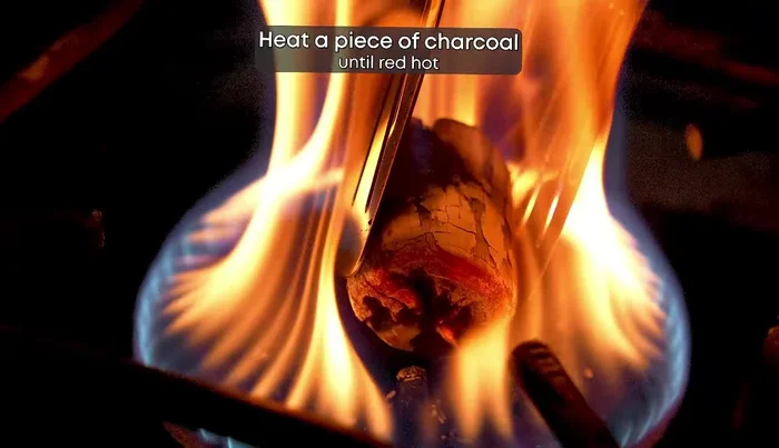 For smoky flavor (optional): Heat charcoal in a steel bowl with oil, cover, and place near the dal.