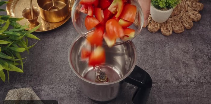 Once the pressure cooker cools down, open it carefully and remove the whole spices from the boiled beans.