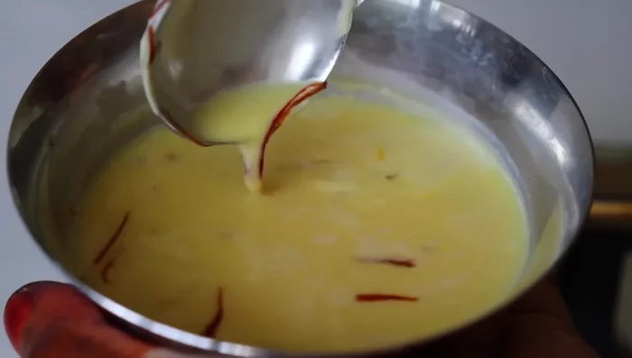 Pour the cooled mixture into molds.