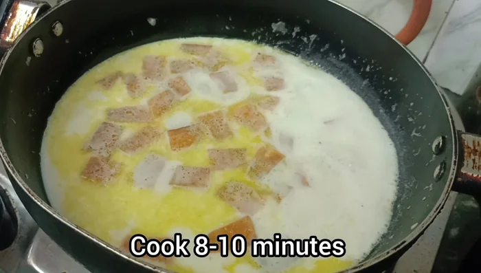 Simmer for 8-10 minutes.