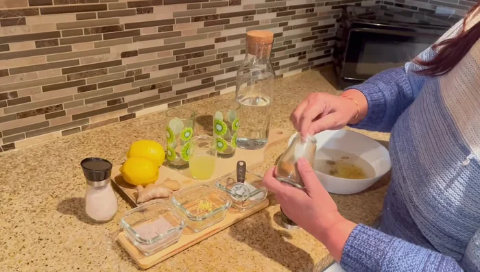 Add roasted cumin powder (1/4 tsp per glass).