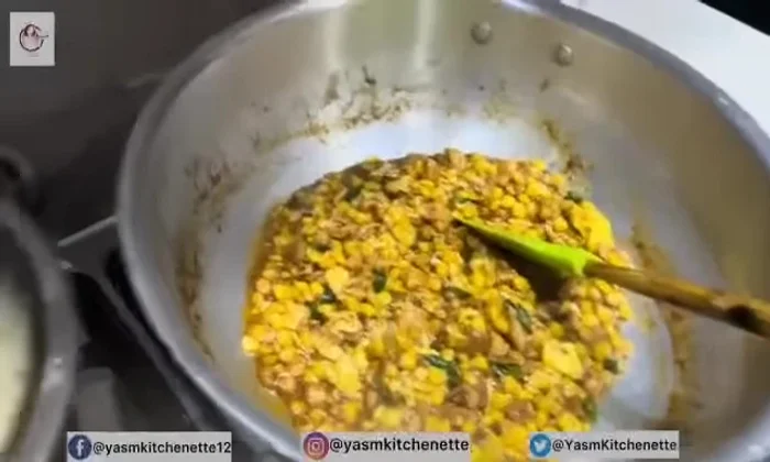 Add cooked rice and mix gently to combine everything.