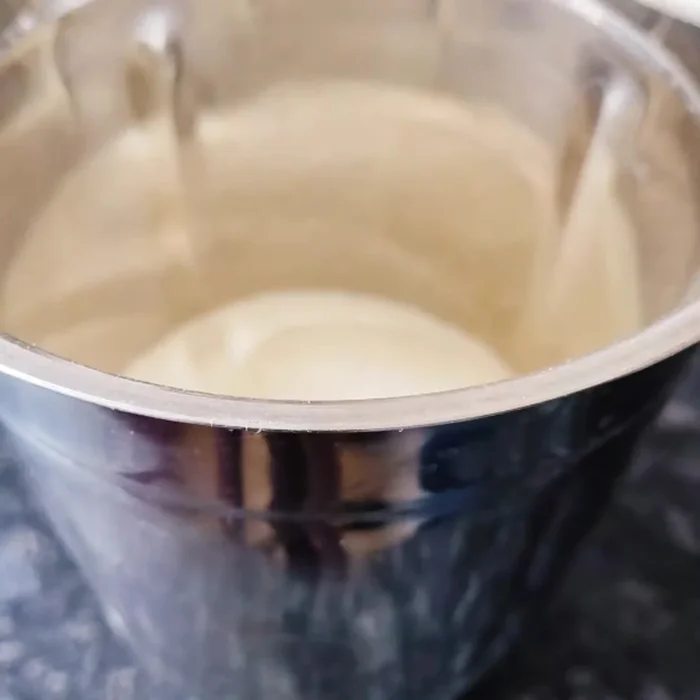 Blend fine rava into a powder.