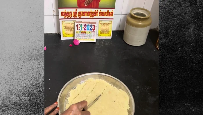 After cooling, cut into desired shapes using a knife.