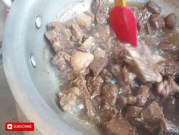Add ginger-garlic paste and fry well.