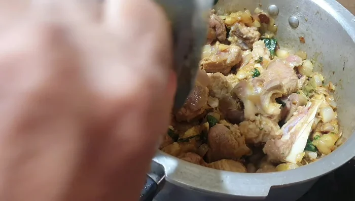 Add the ground masala and mix well. Add salt to taste.