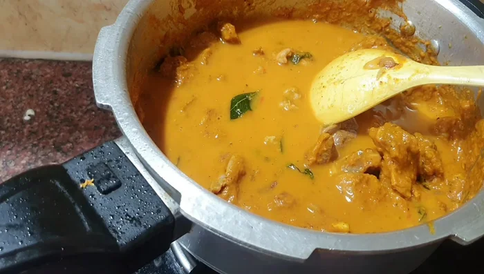 Add required amount of water for the gravy.