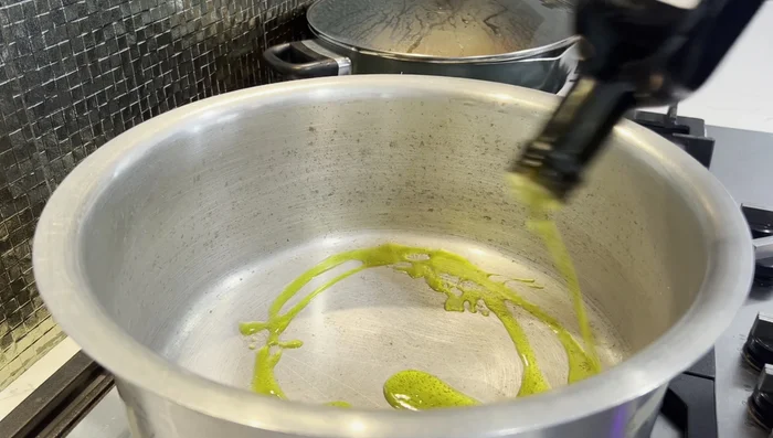 Heat oil in a pot over medium heat. Add whole spices (cinnamon, star anise, cardamom, cloves, methi, cumin, mustard, fennel) and sauté until fragrant.
