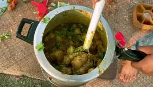 Delicious Pork Curry Recipe: A Simple Village Style Cooking Guide