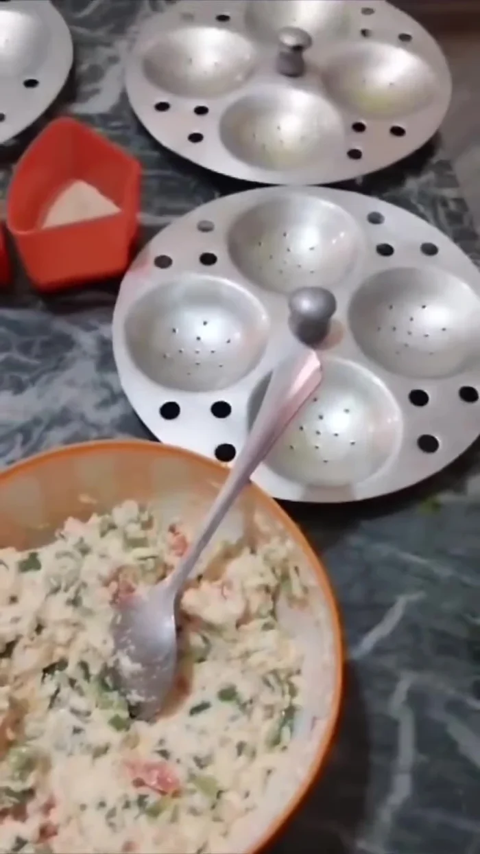 Add tadka to the batter.