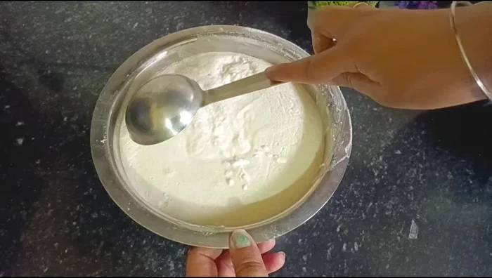 Soak idli rice, urad dal, and fenugreek seeds for 3-4 hours. Grind into a smooth batter and ferment for 10-12 hours.