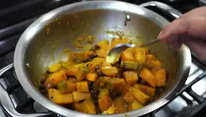 Bengali Pumpkin & Chickpea Curry: A Traditional Recipe