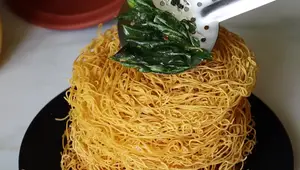 Crispy Oma Powder: Easy Indian Tea Time Snack Recipe