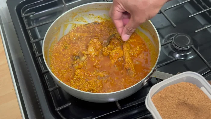 Serve hot with roti or naan.