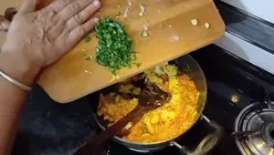 Spicy Potato & Tomato Chutney Recipe with Missi Roti