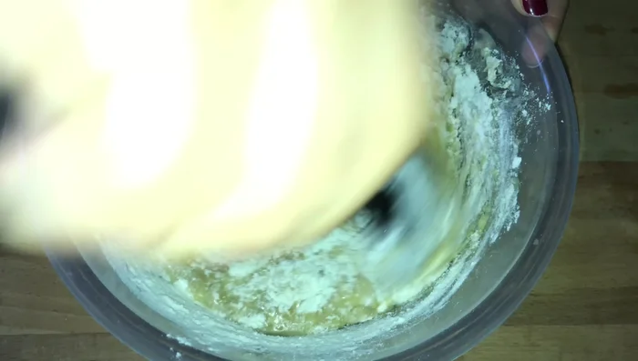 Mix all ingredients until a smooth batter forms.