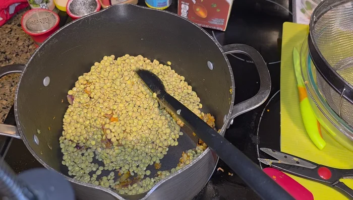 Add most of the coconut milk (reserve some for later).