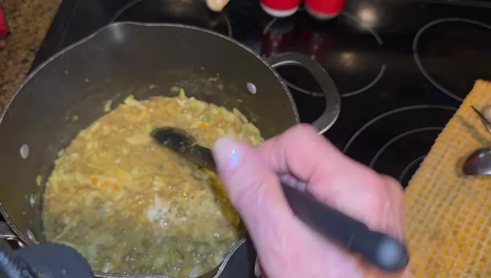 Add remaining coconut milk, lemon zest, and additional spices to taste.