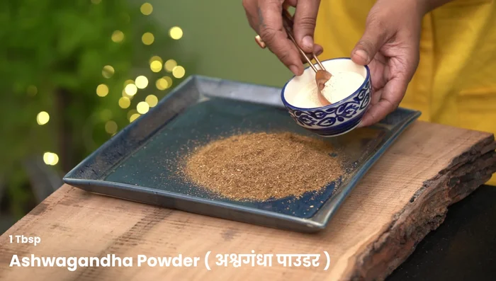 Add 1 tablespoon of Ashwagandha powder and 1 teaspoon of rock salt to the spice mixture. The salt helps preserve the blend.