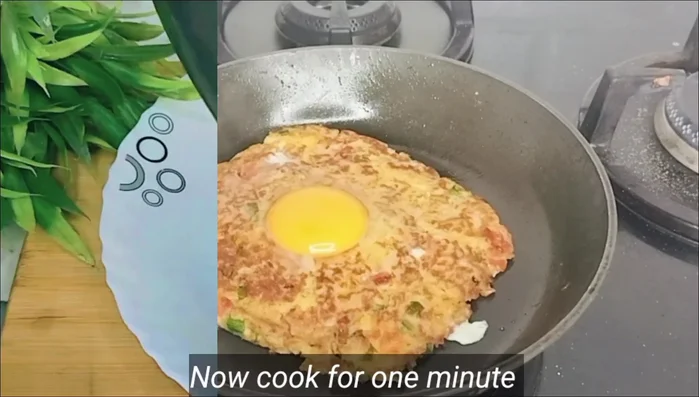 Remove any excess mixture from the sides. Serve immediately.