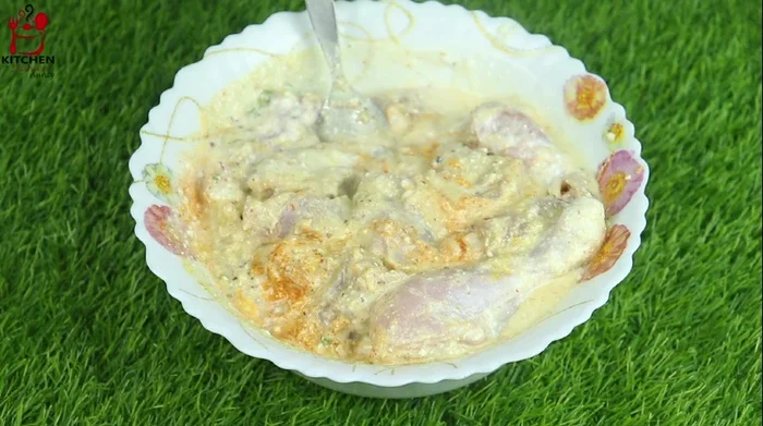 Refrigerate marinated chicken for at least 30 minutes (longer is better).
