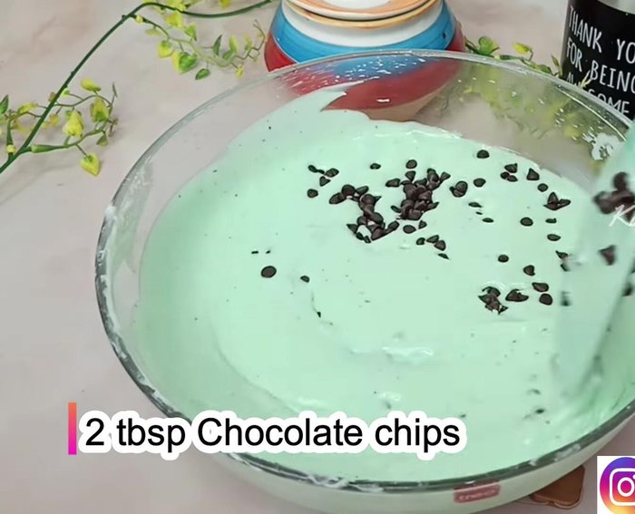 Add chocolate chips and mix gently.