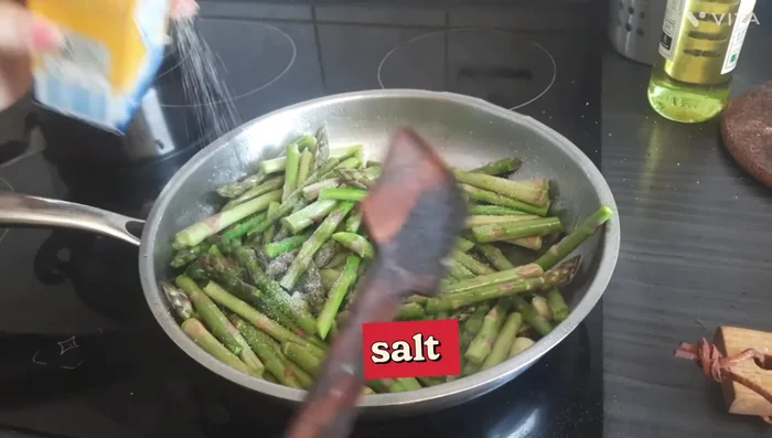 Season with salt, pepper, and rosemary (optional). Squeeze in some lemon juice.