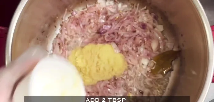 Add ginger-garlic paste and cook for 2-3 minutes.