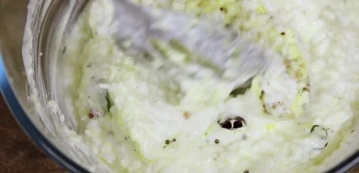 Mix well, adjust salt if needed, and sprinkle with chopped coriander leaves.